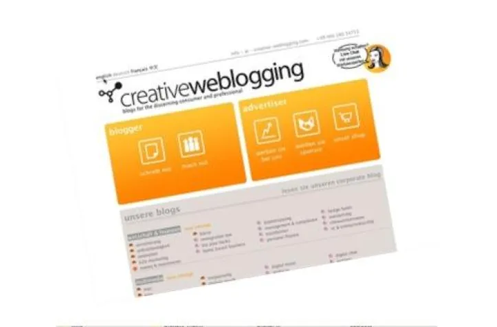 Creative Weblogging relauncht seine Corporate Webseite Bild: Creative Weblogging relauncht seine Corporate Webseite