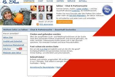 Bild: Singlebörse lablue.at startet erfolgreich in der Alpenrepublik