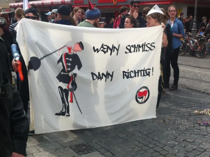 Aktiv gegen Extremismus – auch von links Bild: Aktiv gegen Extremismus – auch von links