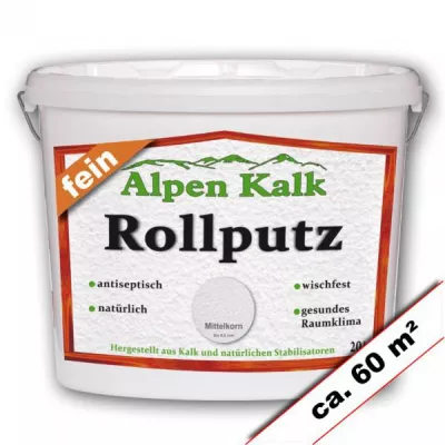 Bild: Rollputz ist nicht immer gleich Rollputz.