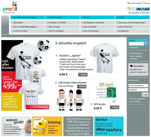 Bild: profil versand GmbH realisiert neue E-Commerce Strategie