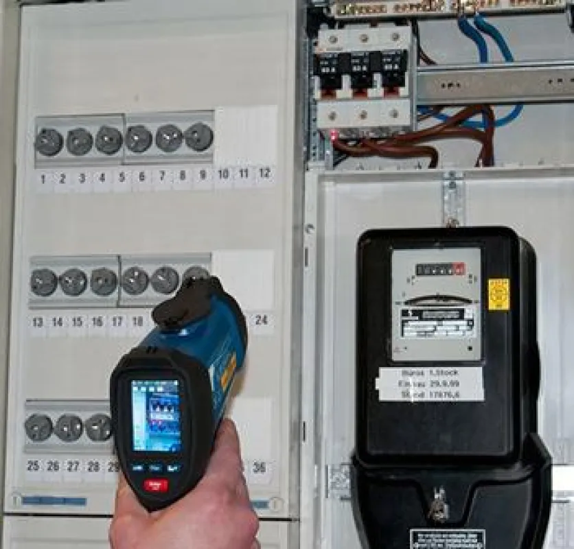 Anwendungsbild des Ifrarot-Thermometer PCE-IVT 1