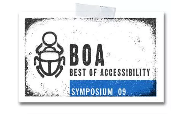 Bild: BOA-Symposium Barrierefreies Webdesign am 24.09.2009 in Düsseldorf