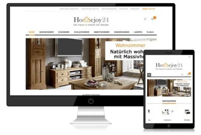 omedia24 startet Relaunch von www.homejoy24.de Bild: omedia24 startet Relaunch von www.homejoy24.de