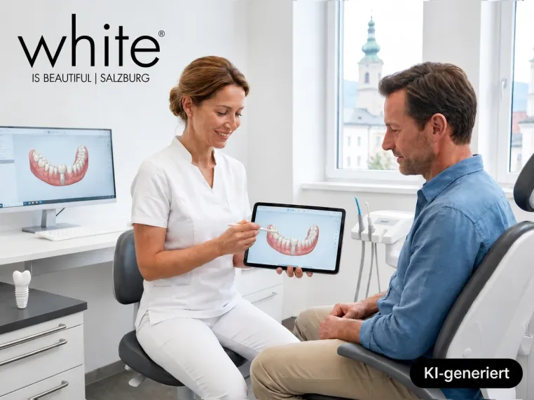 Zahnersatz wie der eigene Zahn: Salzburger Praxis setzt auf Keramikimplantate und digitale Planung Bild: Zahnersatz wie der eigene Zahn: Salzburger Praxis setzt auf Keramikimplantate und digitale Planung