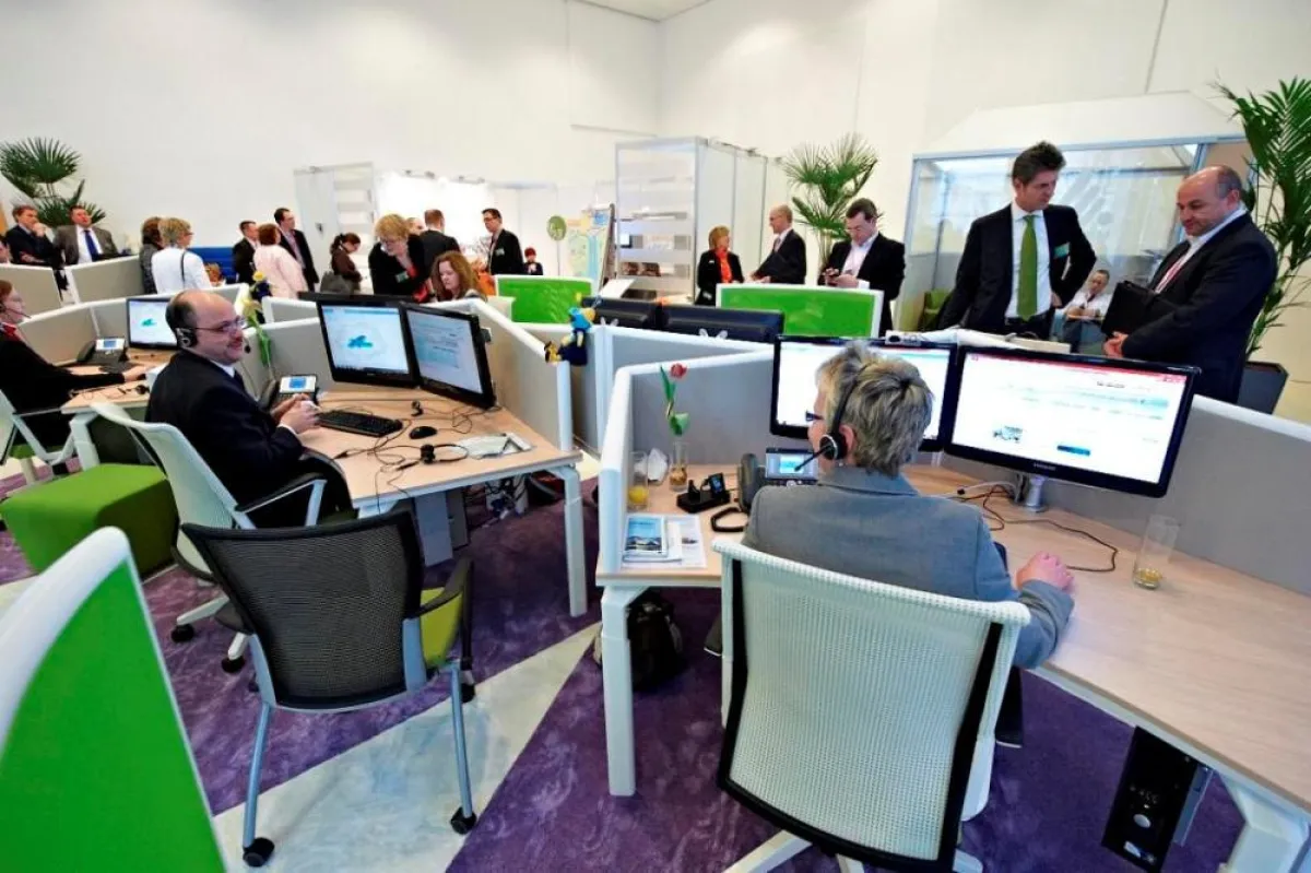 Das LiveCallCenter auf der CCW 2013 vom 26. bis 28. Februar, Quelle: Management Circle AG
