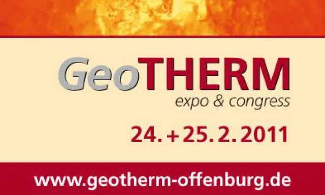 Bild: GeoTHERM 2011 – Dynamische Entwicklung setzt sich fort