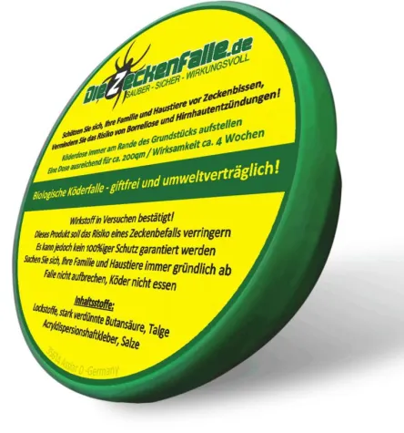 Bild: Die Zeckenfalle bei Startnext