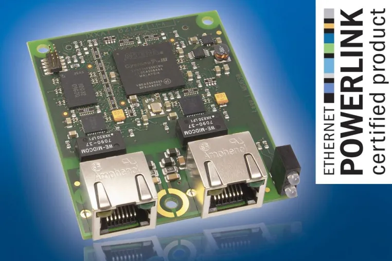 IXXAT Industrial Ethernet Modul ist jetzt POWERLINK Certified Bild: IXXAT Industrial Ethernet Modul ist jetzt POWERLINK Certified