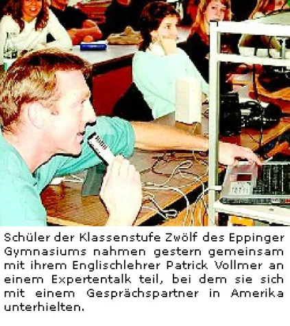 Bild: Statt Kästners fliegendes nun ein stehendes virtuelles Klassenzimmer