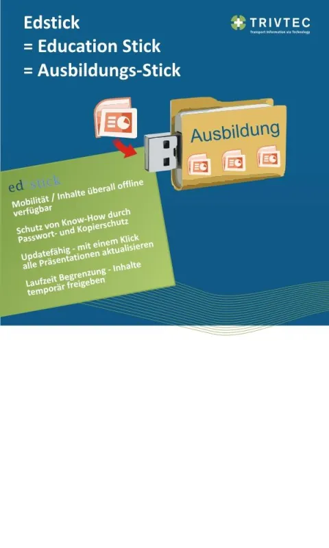Edstick - Ausbildungs-USB-Stick - TRIVTEC GmbH