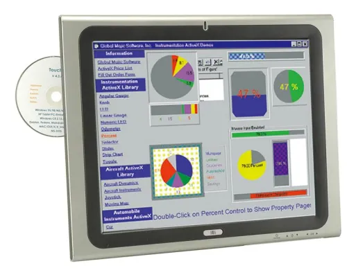 Bild: AFL-517A-GM45 – 17” TFT LCD Panel PC aus der AFOLUX 5 Serie