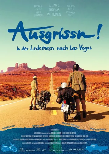 Bild: Ausgrissn! In der Lederhosn nach Las Vegas: Ab 3. Dezember 2020 auf DVD und als Download verfügbar!