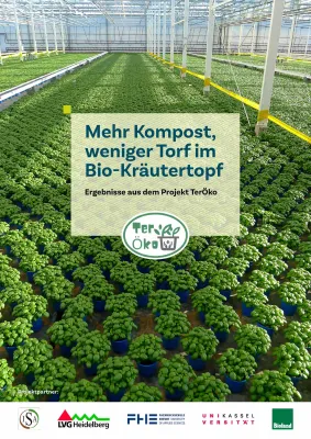 Bild: BÖL-Projekt „TerÖko“: Kompost kann Alternative zu Torf sein – Merkblatt zeigt wie Übergang gelingt