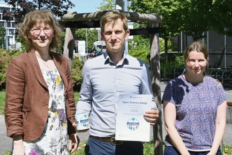 Prof. Dr. Christoph Koch ist Preisträger des Open Science Badge 2026 der Ernst-Abbe-Hochschule Jena Bild: Prof. Dr. Christoph Koch ist Preisträger des Open Science Badge 2026 der Ernst-Abbe-Hochschule Jena