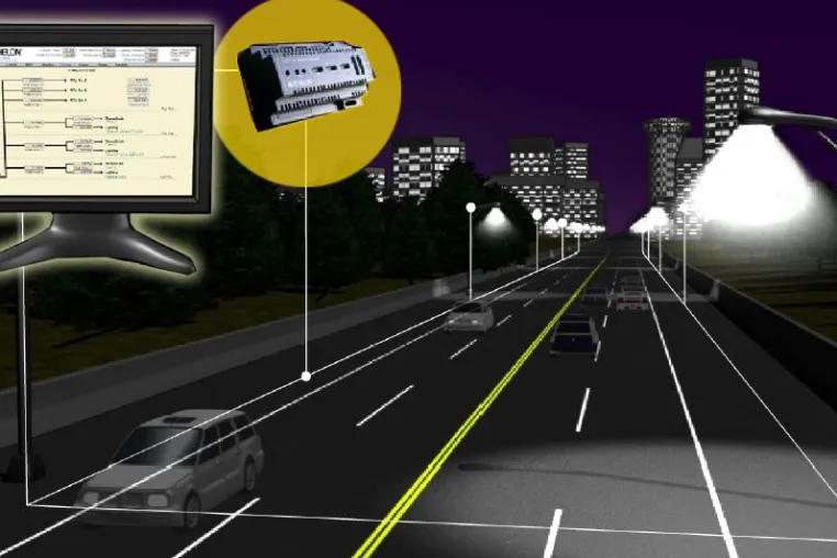 Bild: LonWorks Technologie illuminiert künftig Chinas Autobahnen