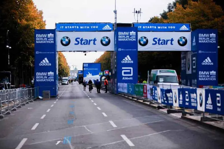 Bild: NIEMEIER Event Tools sorgt für reibungslosen Ablauf des Berlin Marathon