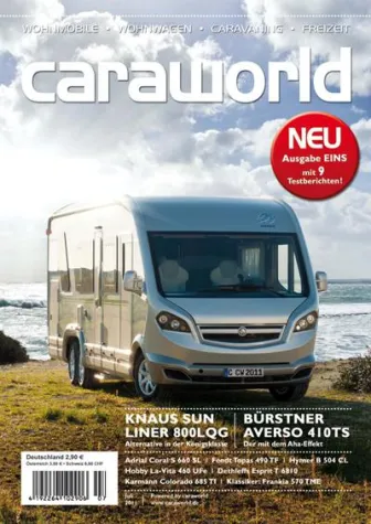 Bild: Caraworld.de startet erfolgreich Caravaning-Hochglanzmagazin