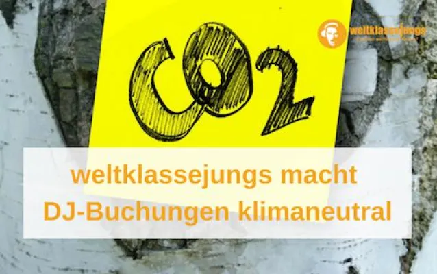 Bild: DJ-Portal weltklassejungs.de setzt sich fur den Klimaschutz ein