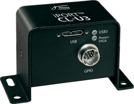 Bild: Mit dem iPORT™ CL-U3 von Pleora verwandelt FRAMOS Camera-Link-Kameras in USB3-Vision-Kameras