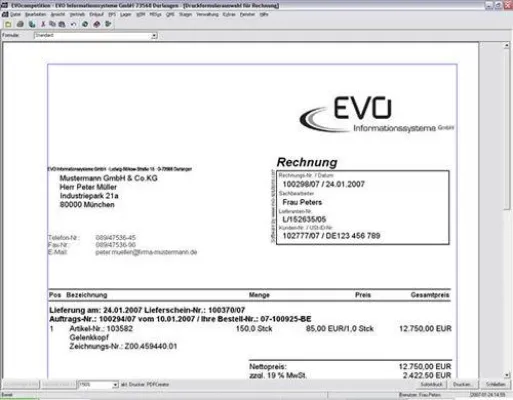 Bild: Neue Version 2.24 von EVOcompetition