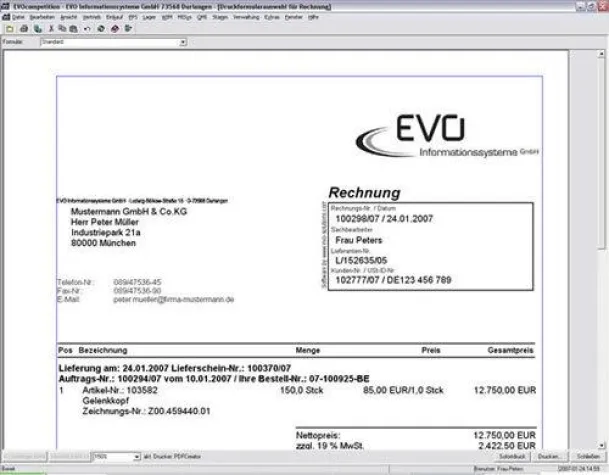 Bild: Neue Version 2.24 von EVOcompetition