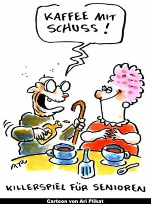 Bild: Die frischen Pressezeichnungen im CartoonJournal ... heute als "militante Auswahl"