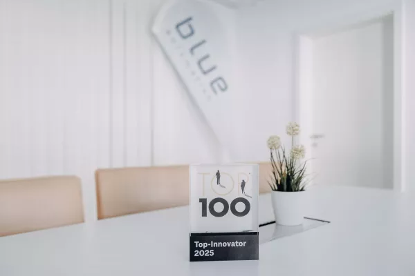 Bild: blue automation zählt zu den innovationsstärksten Industrie-Unternehmen Deutschlands