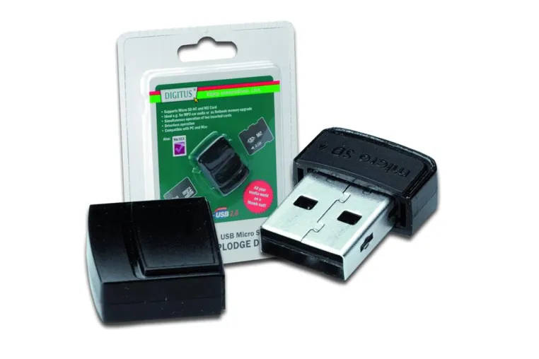 Splodge Drive Micro Card Reader von DIGITUS® Bild: Splodge Drive Micro Card Reader von DIGITUS®