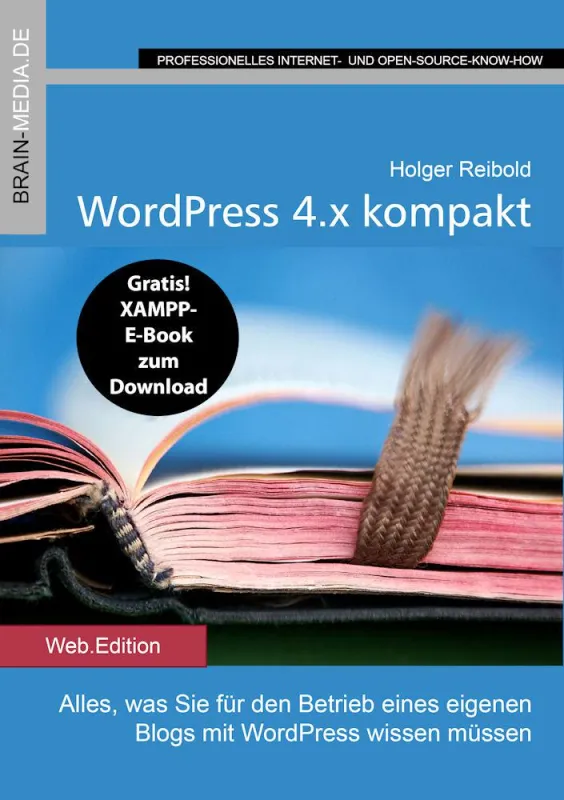 WordPress 4.x kompakt - das Cover