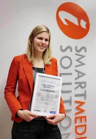 Bild: Claudia Wendel als Eventmanagerin des Jahres ausgezeichnet