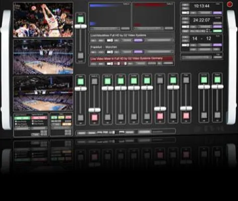 Bild: Live Video Mixer in Full HD
