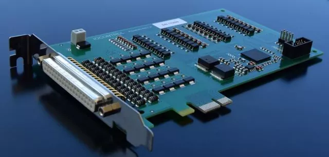 PCIeDIO - PCI Express IO Karte mit 32 optoisolierten digitalen I/O Bild: PCIeDIO - PCI Express IO Karte mit 32 optoisolierten digitalen I/O