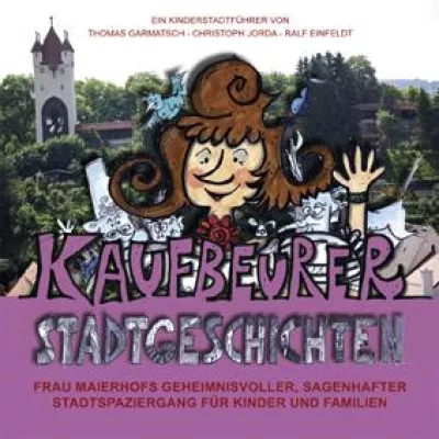 Kinderstadtführer "Kaufbeurer Stadtgeschichten": "Hilfe! Herr Wiedemann! Ich bin versteinert worden …" Bild: Kinderstadtführer "Kaufbeurer Stadtgeschichten": "Hilfe! Herr Wiedemann! Ich bin versteinert worden …"