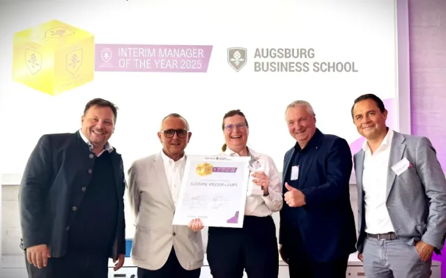 Susanne Krüger-Lampe ist Interim Managerin des Jahres 2025 Bild: Susanne Krüger-Lampe ist Interim Managerin des Jahres 2025