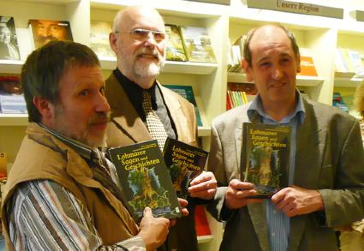 v.l.n.r. Raimund Schüller, Hans Dieter Heimig, Franz König (Foto: Siegfried Exner)
