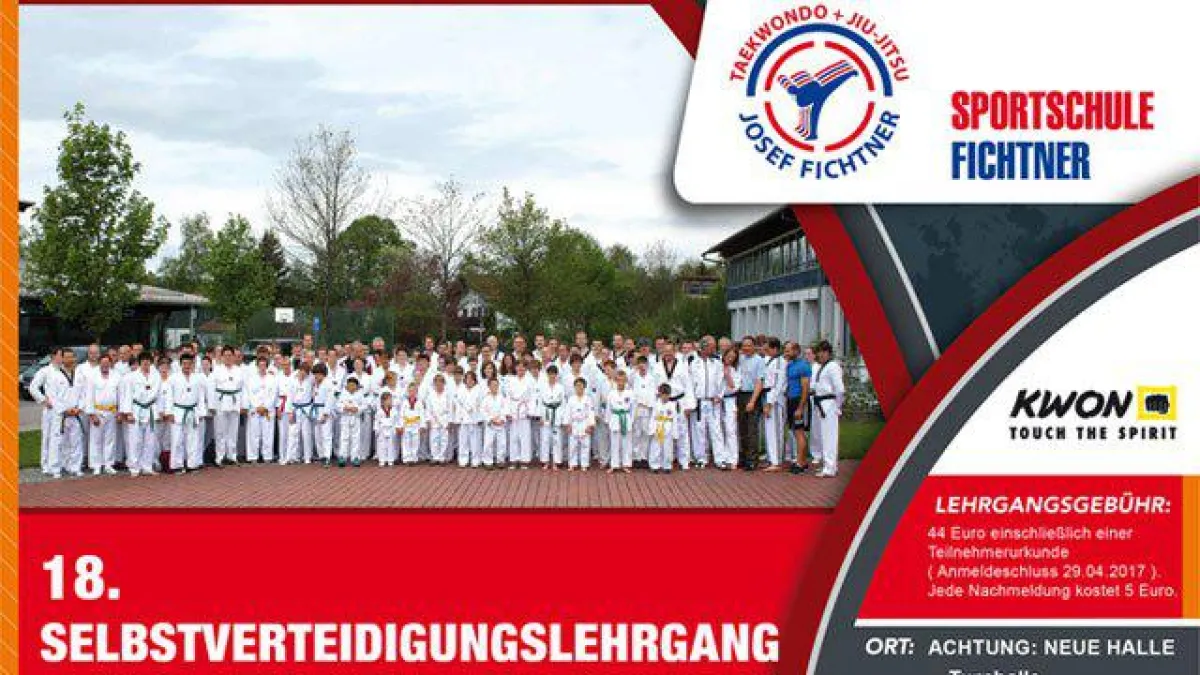 18. Selbstverteidigungslehrgang