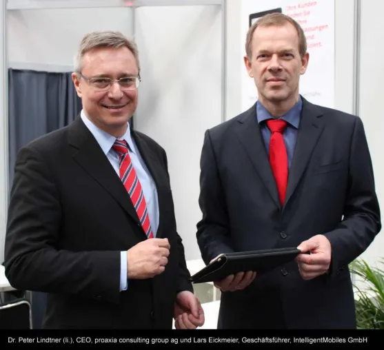 Bild: proaxia consulting und IntelligentMobiles vereinbaren strategische Partnerschaft