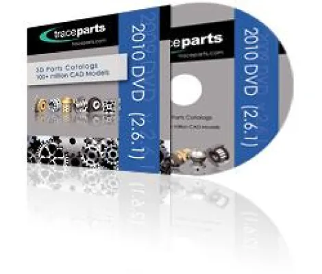 Bild: TraceParts DVD 2010: Millionen CAD-Bauteile ab sofort in nativen Formaten kostenfrei verfügbar