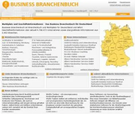 Bild: Neues Internetportal vereint Branchenbuch, Marktplatz und Firmenbewertungen