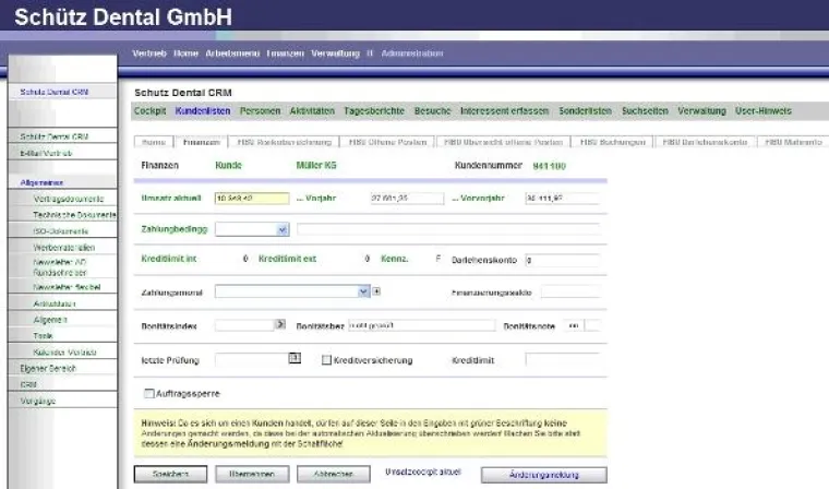 Bild: Strategisches Kundenmanagement im Enterprise Portal