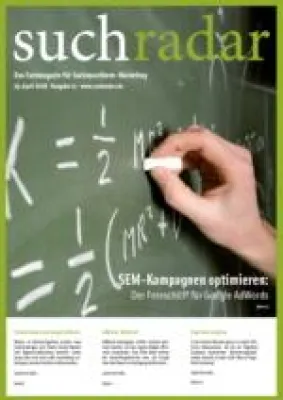 Bild: AdWords-Werbung effektiv einsetzen - Fachmagazin suchradar unterstützt Unternehmen mit kostenlosen Tipps