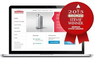 Bild: mellowmessage gewinnt Stevie Award in Bronze