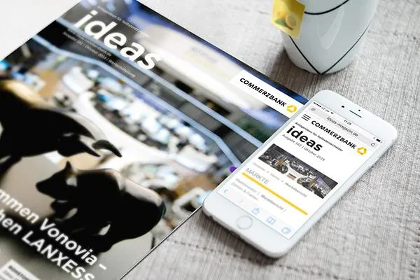 Bild: Mühelos vom Heft auf’s Handy – ideas Magazin mobilisiert das Corporate Publishing