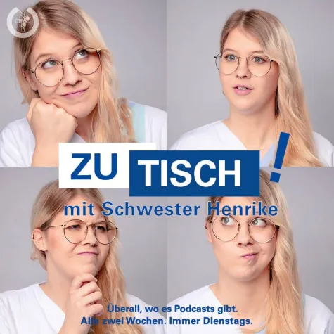 Der neue Klinik-Podcast mit Power: Zu Tisch mit Schwester Henrike Bild: Der neue Klinik-Podcast mit Power: Zu Tisch mit Schwester Henrike