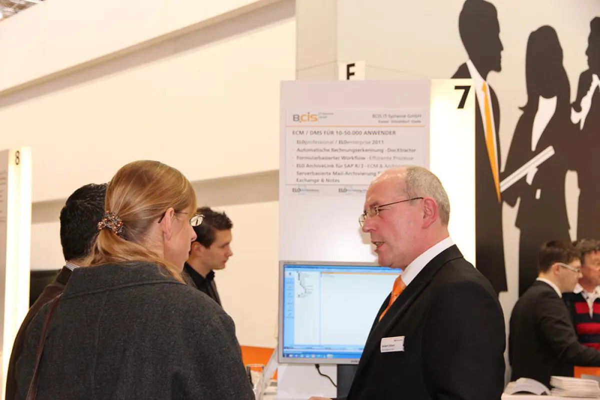 CeBIT - BCIS revolutioniert die Dokumentenablage