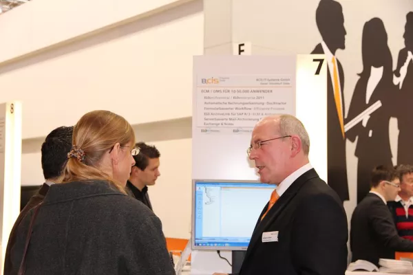 Bild: BCIS auf der CEBIT – Revolution der Dokumentenablage