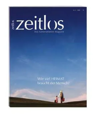 Bild: Die Neuerscheinung 2008: "zeitlos" Das Generationen Magazin"