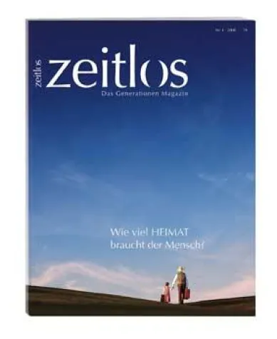 Bild: Die Neuerscheinung 2008: "zeitlos" Das Generationen Magazin"