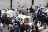 Bild: WEILER Hausmesse: 600 Besucher bei der fränkischen Manufaktur für Präzisions-Drehmaschinen Ende Juni